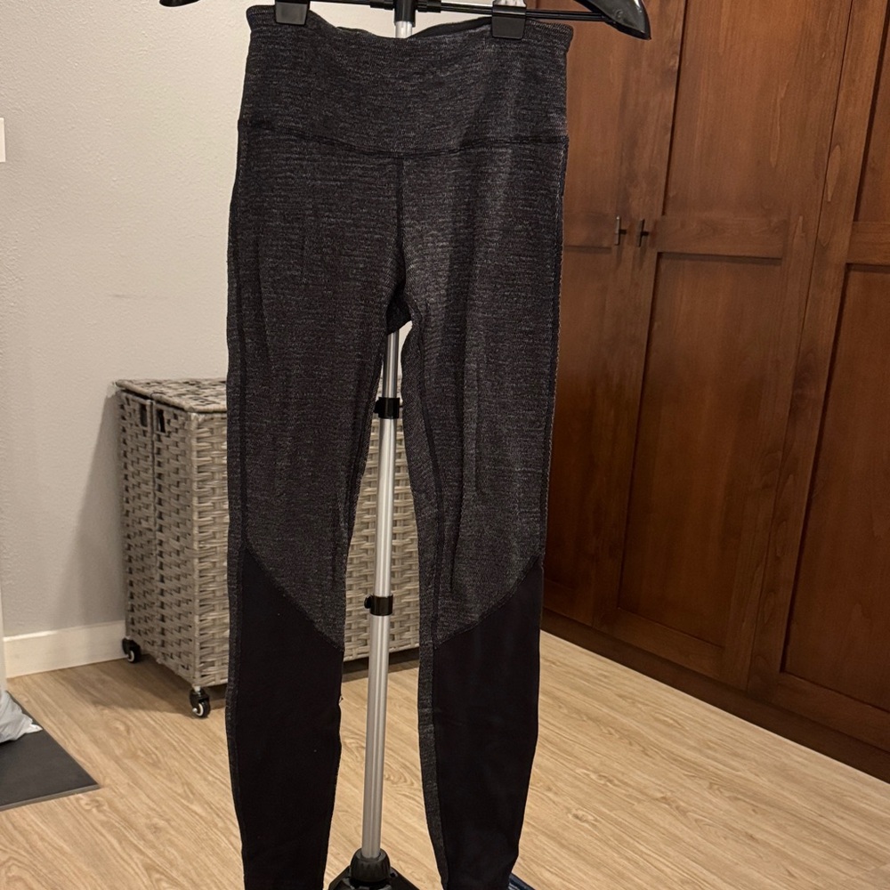 Black and Gray Leggings